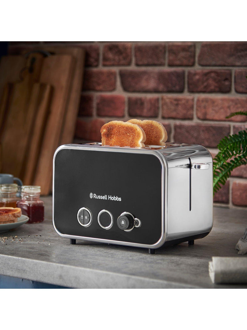 Russell Hobbs Distinctions 2 Slice Toaster Black (British brand)