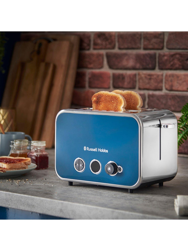 Russell Hobbs toaster 2 slice ocean blue, UK version