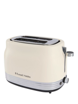 John Lewis Russell Hobbs Hanley 2 Slice Toaster, Jasmine White- Buy online at McGrocer