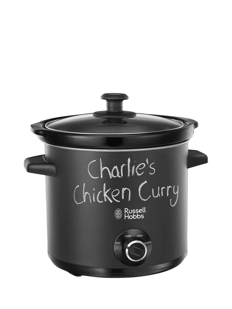Russell Hobbs 3.5L black slow cooker, UK version