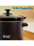 Russell Hobbs 3.5L black slow cooker, UK version