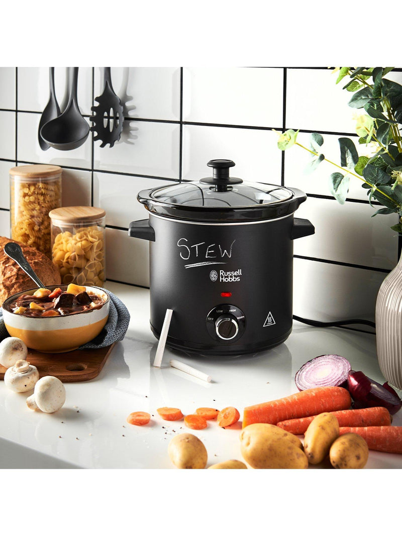 Russell Hobbs 3.5L black slow cooker, UK version