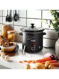 Russell Hobbs 3.5L black slow cooker, UK version