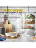 Russell Hobbs 3-tier steamer white 9L British product