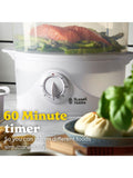 Russell Hobbs 3-tier steamer white 9L British product