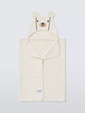 John Lewis baby hooded towel white 95x60cm, imported from the UK