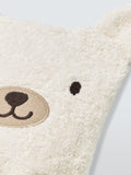 John Lewis Daydream Bear wash mitt white cotton, UK version