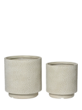 Kaemingk leopard print outdoor planters set of 2 - British product