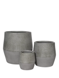 Kaemingk outdoor planters set of 3 grey, imported from the UK