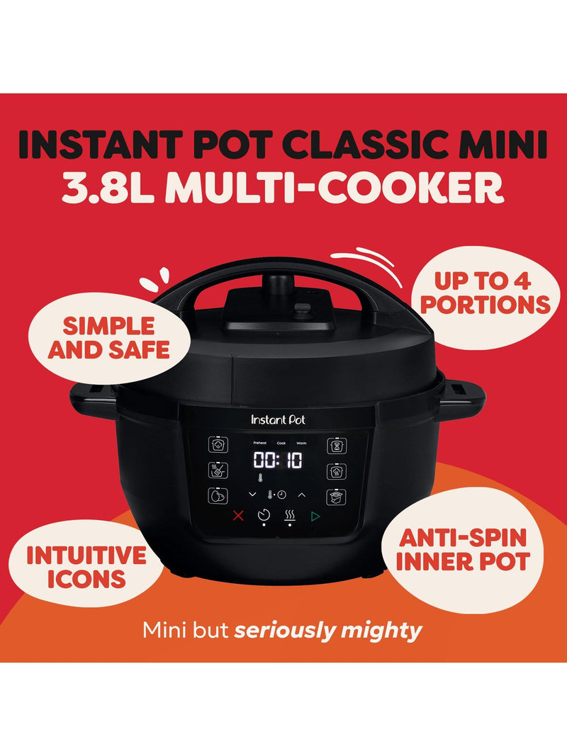 Instant Pot Classic Mini Multi Cooker 3.8L, imported from the UK