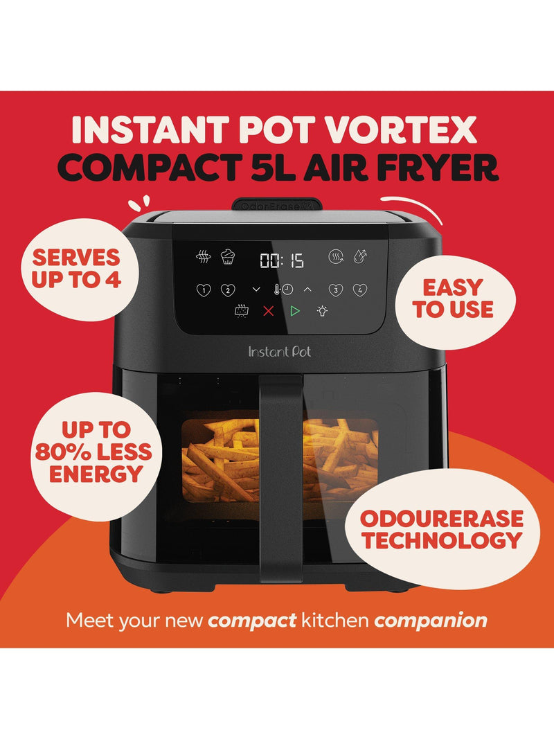 Instant Pot 4-in-1 Vortex Compact air fryer 5L, UK version