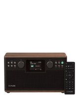 John Lewis Pure Classic H6 DAB+/FM Stereo Bluetooth Radio, Walnut- Buy online at McGrocer