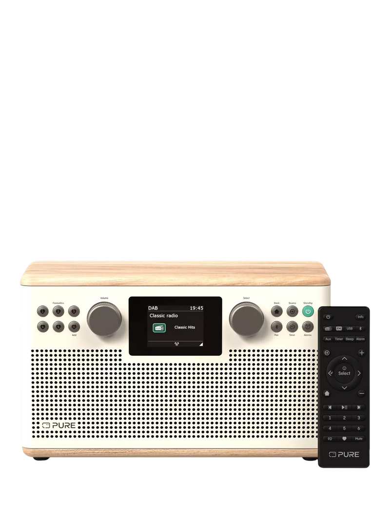 Pure Classic H6 DAB radio oak finish - British product
