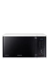 John Lewis Samsung MS23K3515AW Freestanding Microwave with Auto Cook, 23L, White- Buy online at McGrocer