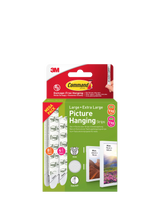 John Lewis Command Damage-Free Removable Large & Extra Large Picture Hanging Strips Pack of 12 Pairs- Buy online at McGrocer