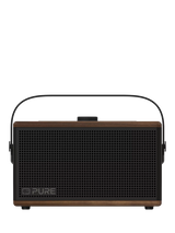 John Lewis Pure Classic Aura Bluetooth Speaker with Lights, Walnut- Buy online at McGrocer