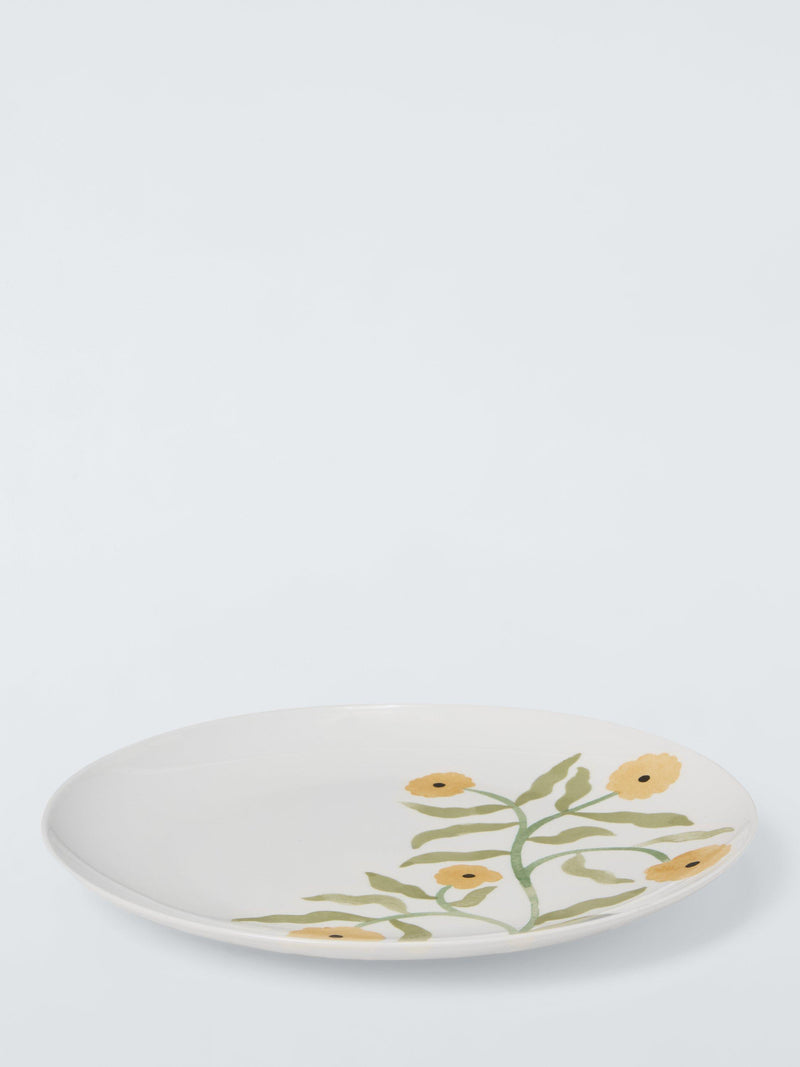 John Lewis fine china dinner plate 26.7cm with floral design - British product