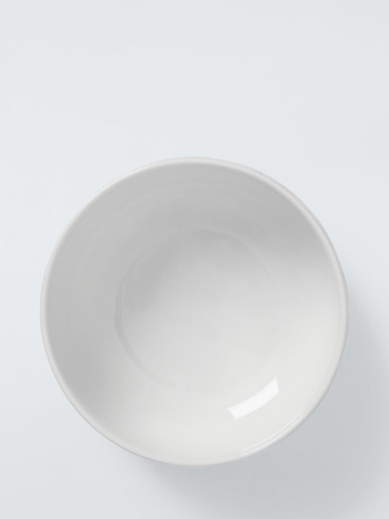 John Lewis fine china cereal bowl White/Multi 15cm, imported from the UK