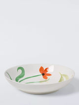 John Lewis John Lewis x Anine Cecilie Iversen Fine China Pasta Bowl, 23.5cm, White/Multi- Buy online at McGrocer