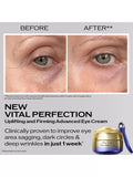 Shiseido Vital Perfection Uplifting and Firming Eye Cream 15ml (British brand)