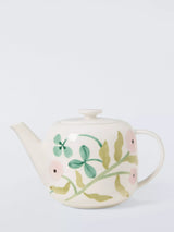 John Lewis John Lewis x Anine Cecilie Iversen Fine China Teapot, White/Multi, 1.1L- Buy online at McGrocer