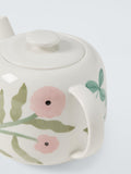 John Lewis fine china teapot 1.1L white floral, UK version