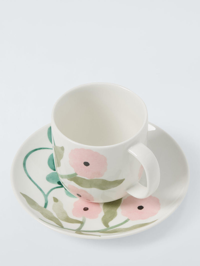 John Lewis Anine Iversen fine china teacup set 240ml - British product