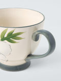 John Lewis hand painted floral stoneware teacup 380ml, UK version