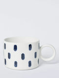 John Lewis blue stoneware mug 320ml, UK version