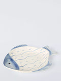 John Lewis hand painted fish serving dish 25cm, imported from the UK