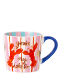 Eleanor Bowmer new bone china lobster mug 300ml, imported from the UK
