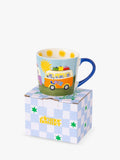 Eleanor Bowmer new bone china mug camper van 300ml - British product
