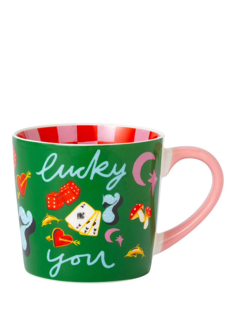 Eleanor Bowmer Lucky You mug 300ml (British brand)