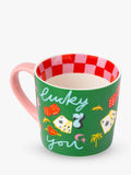 Eleanor Bowmer Lucky You mug 300ml (British brand)