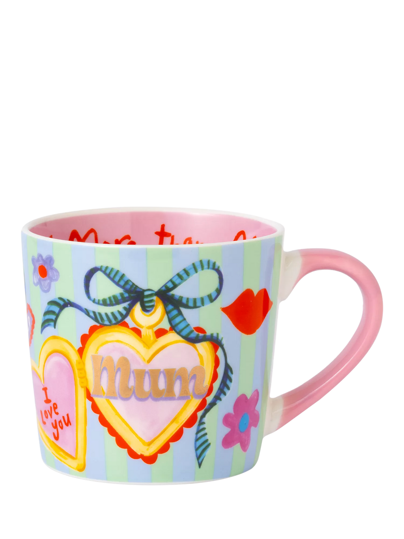 Eleanor Bowmer Mum Charm bone china mug 300ml, UK version