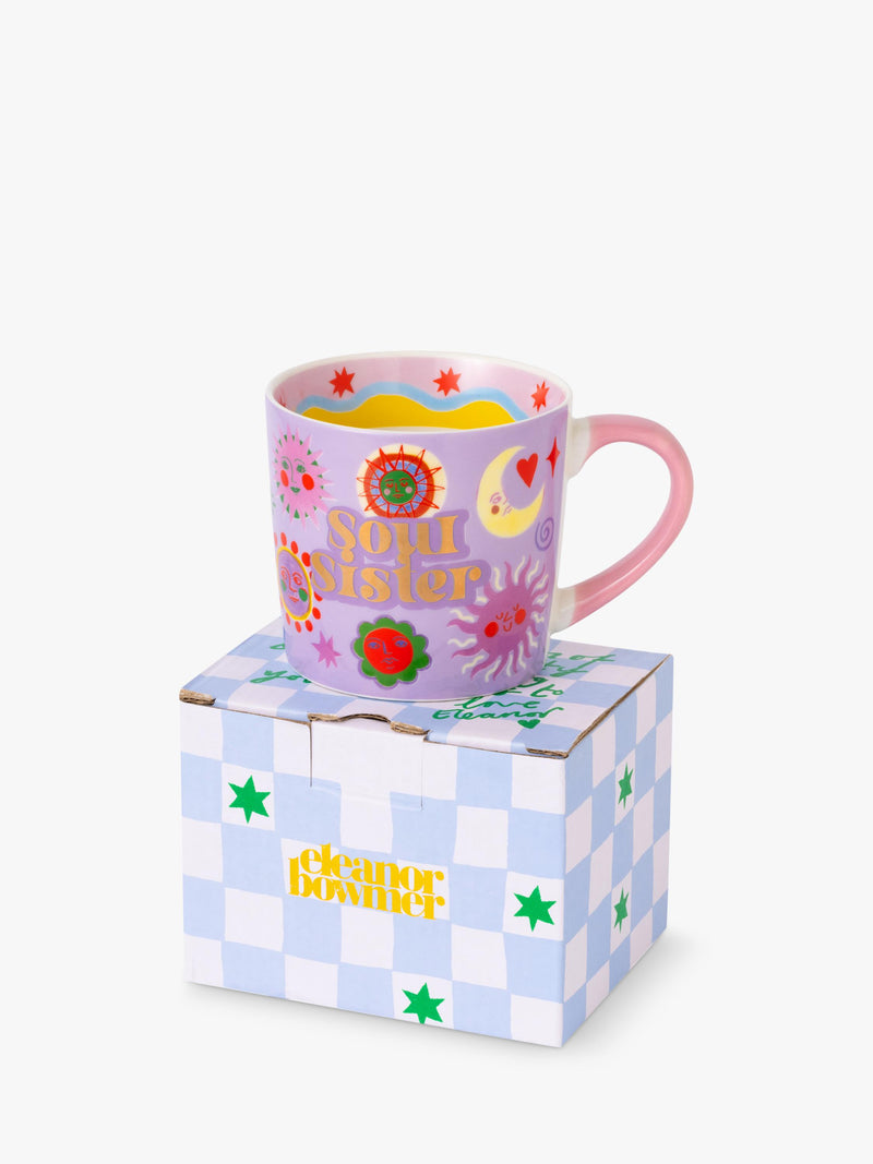 Eleanor Bowmer Soul Sister mug 300ml, imported from the UK