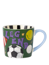 John Lewis Eleanor Bowmer Sports Legend New Bone China Mug 300ml- Buy online at McGrocer