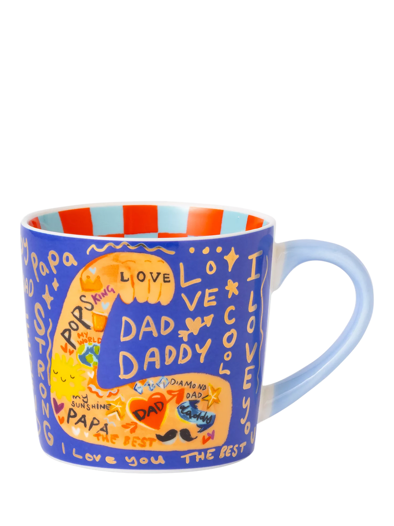 Eleanor Bowmer mug Strong Dad 300ml, imported from the UK