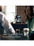 Siemens EQ900 fully automatic coffee machine stainless steel, UK version