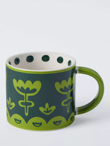 John Lewis John Lewis In This Colour Stoneware Mug, Green, 385ml- Buy online at McGrocer