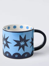 John Lewis John Lewis In This Colour Stoneware Mug Blue 385ml- Buy online at McGrocer
