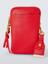 John Lewis John Lewis Faux Leather Crossbody Phone Bag- Buy online at McGrocer
