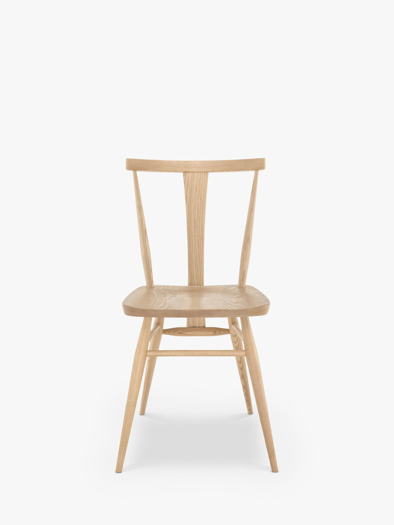 ercol Ashridge wood dining chair vintage stain - British product
