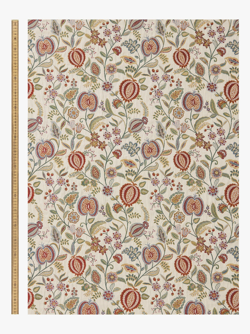 John Lewis Amalia multi floral jacquard fabric - British product