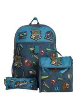 John Lewis Brand Threads Kids Hogwarts Backpack School Set 5-Piece- Buy online at McGrocer