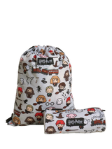 John Lewis Brand Threads Kids' Harry Potter Drawstring Bag and Pencil Case Set, Multi- Buy online at McGrocer