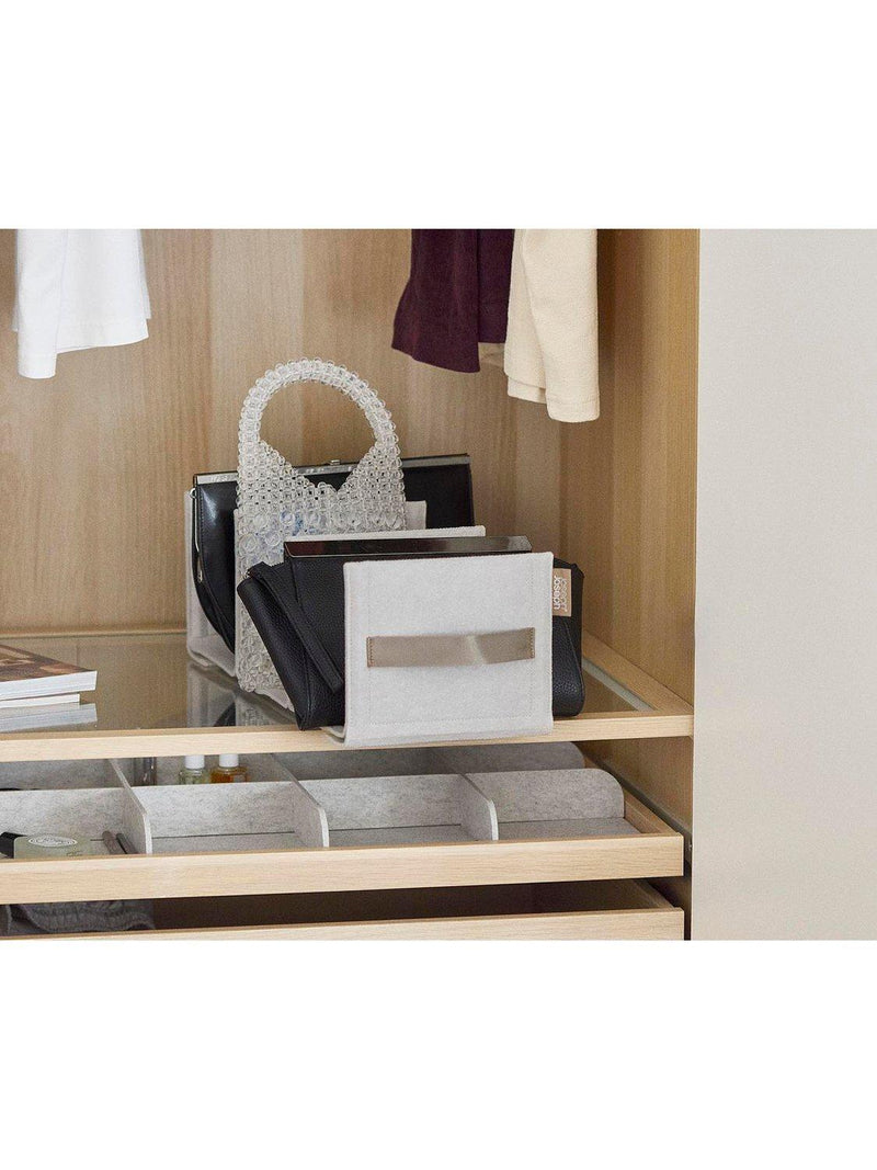Joseph Joseph handbag organiser wardrobe storage, imported from the UK
