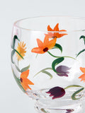 John Lewis floral glass tumbler 225ml, imported from the UK