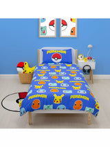 John Lewis Pokémon Kids' Reversible Duvet Cover & Pillowcase Set Single- Buy online at McGrocer