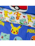 Pokémon reversible duvet cover set for single bed (British brand)